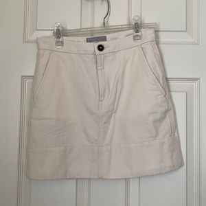 Everlane Cream Skirt